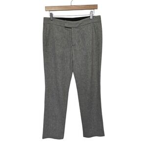 Rag & Bone Women's Wool Dress Pants Straight Leg Ankle Length Charcoal‎ Size 4